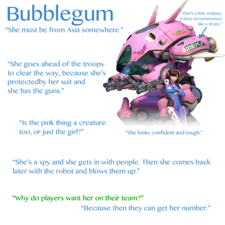 Illustration for article titled Guy's Mom Tries To Describe Overwatch Characters Without Knowing Overwatch